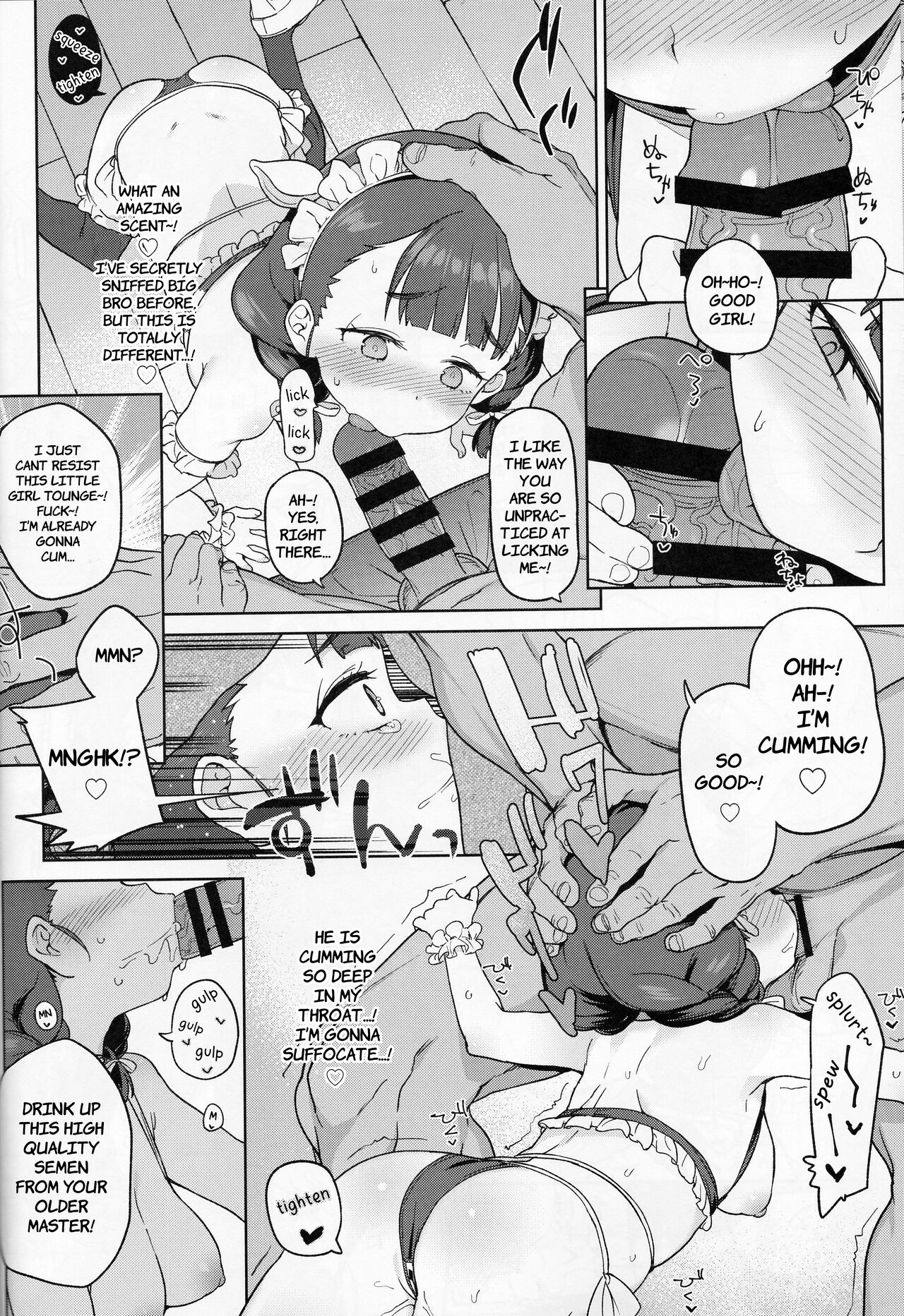 Hentai Manga Comic-Chubby Little Girls Would Rather be Bullied than Loved-Read-13